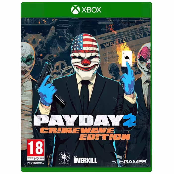 خرید دیسک بازی Payday 2 نسخه Crimewave برای XBOX با بهترین قیمت