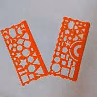 خط کش نیمه شله ای بسته 2 عددی