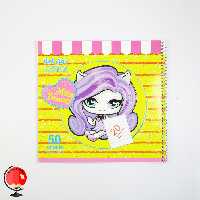 دفتر املا 50 برگ سیمی طرح بانی آونگ