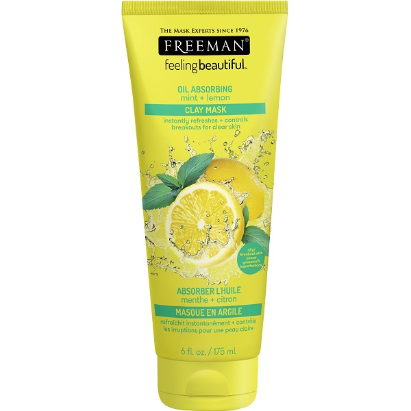 ماسک صورت خاک رسی نعناع و لیمو فریمن اصل