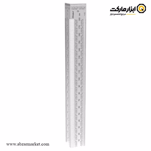 خط کش L علامت زن دقیق نجاری داسکوا مدل 5773-1804