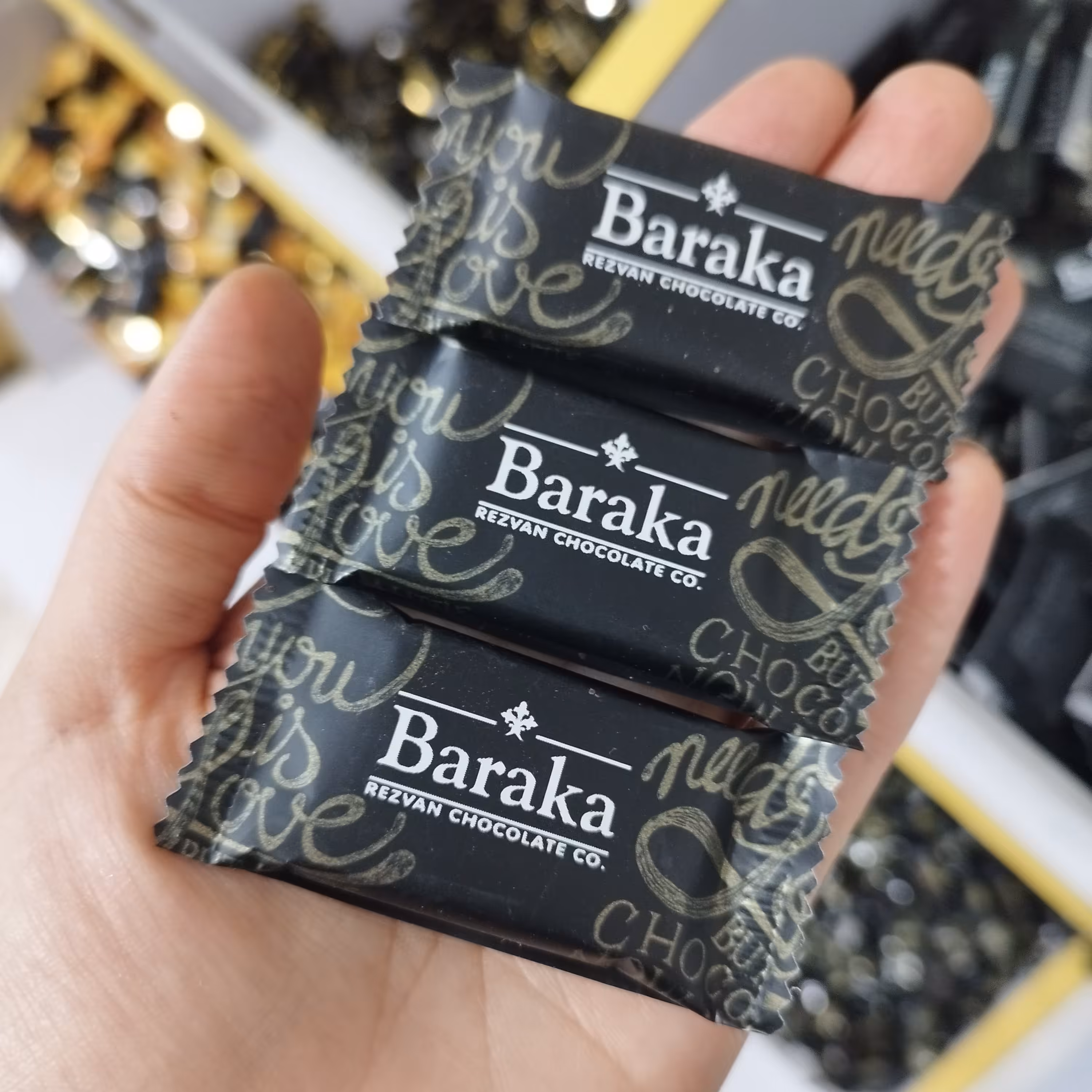 شکلات تلخ باراکا کاکائویی(200گرم) مینی تابلت دارک