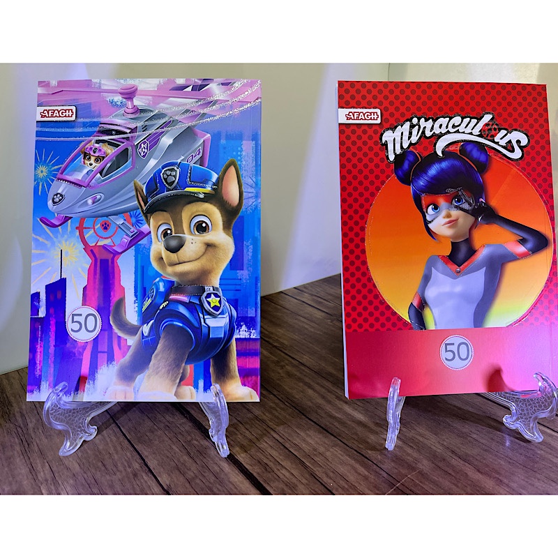 دفتر 50 برگ ته چسب فانتزی 