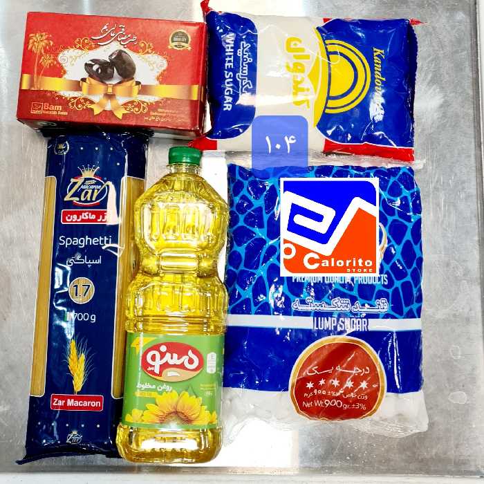 پک خیرات و نذورات ماه مبارک رمضان کد 104