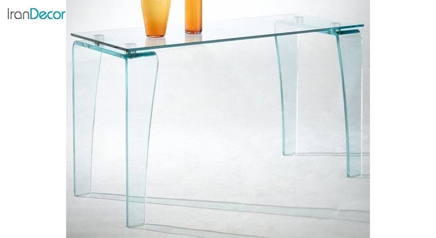 میز ناهار خوری شیشه ای  مدل گلکسی