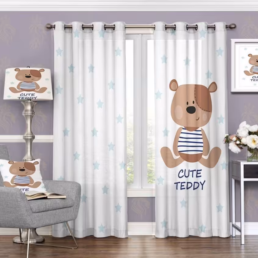 پرده چاپی  پانچ  اتاق کودک کد 993