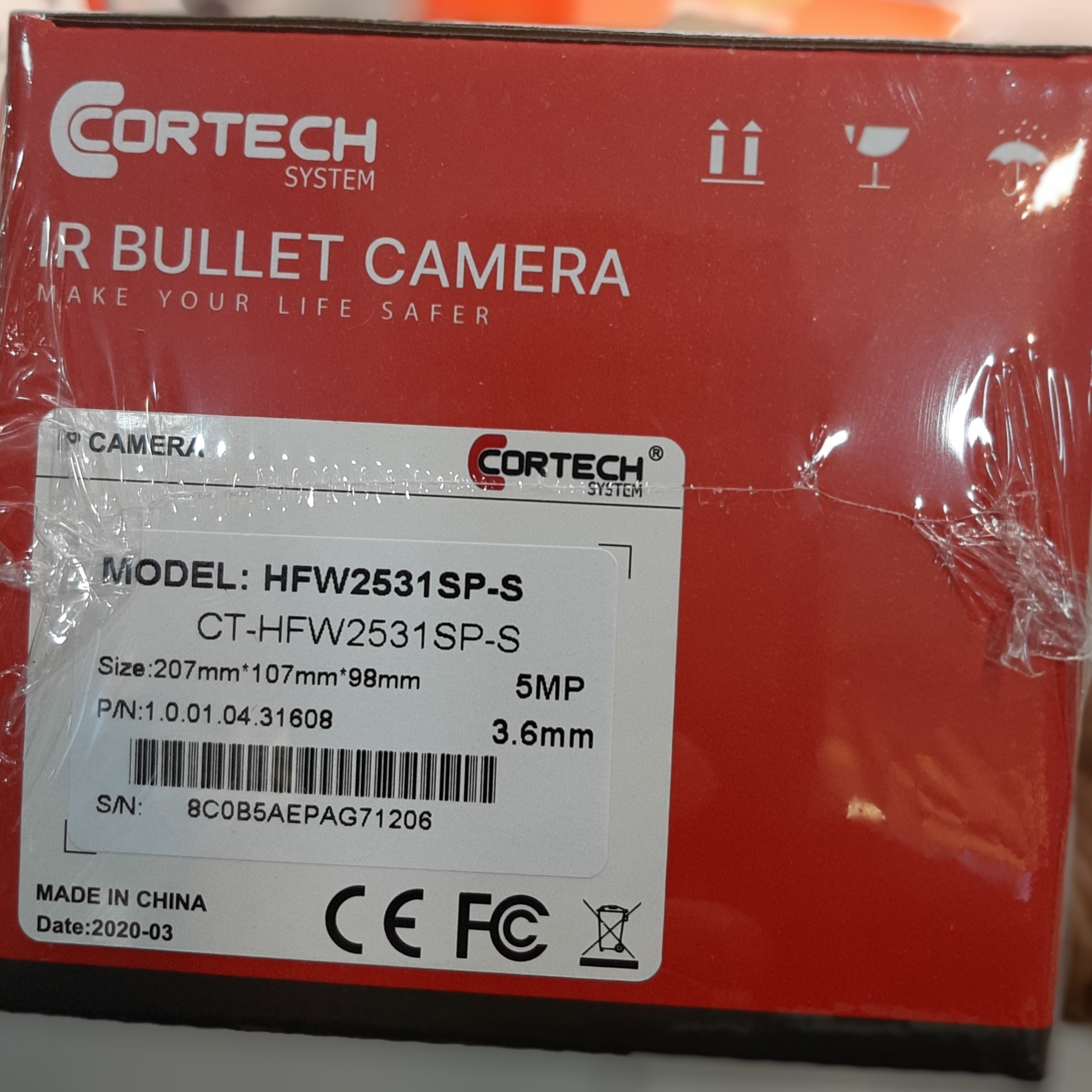 دوربین مداربسته داهوا HFW2531SP-S
