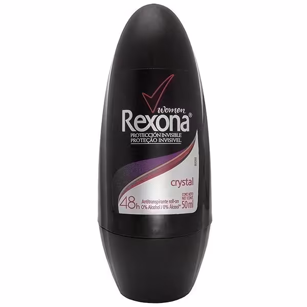 رول ضد تعریق زنانه رکسونا مدل Crystal حجم 50 میلی لیتر | فروشگاه اینترنتی تاتا کالا