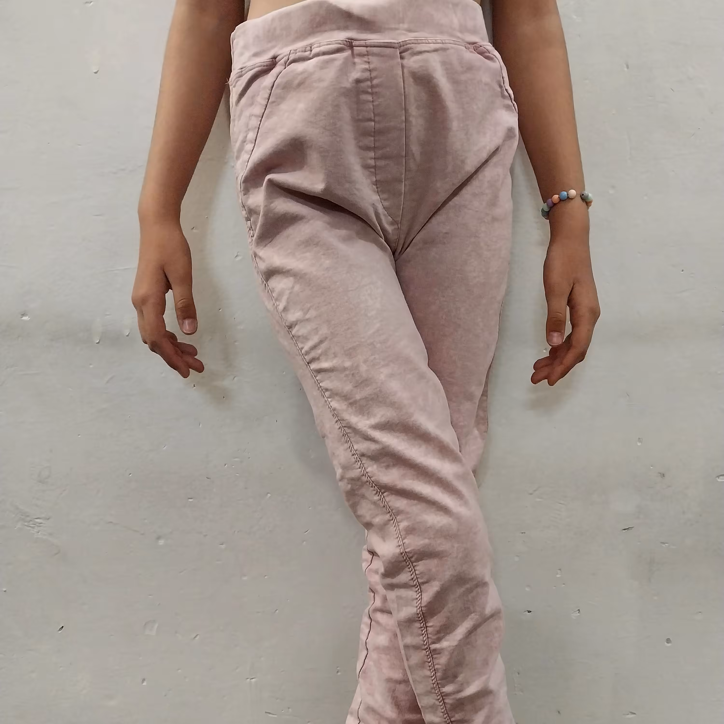 شلوار سگکدار قد 80 تک رنگ صورتی مونده شلوار بیرون پوش شلوار دخترانه