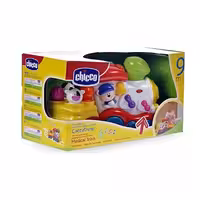 اسباب بازی قطار چیکو  موزیکال نخ کش چراغدار با صدای حیوانات و اسباببازی اموزشی چیکو Chicco