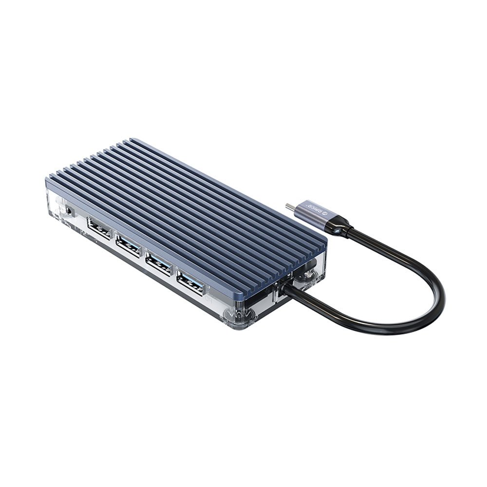 هاب 11 پورت USB-C اوریکو مدل ORICO WB-11P Type-C 11Port Hub