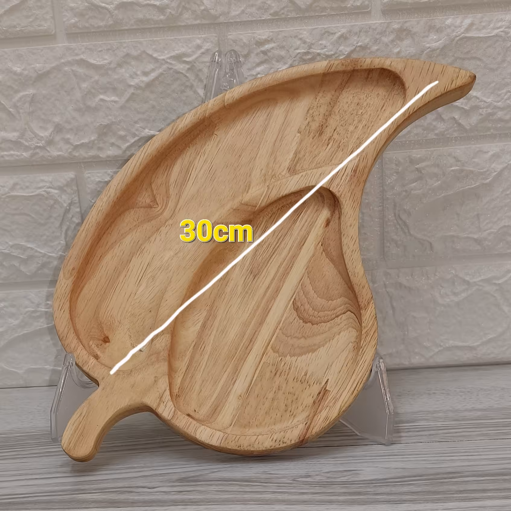 اردوخوری چوبی طرح برگ