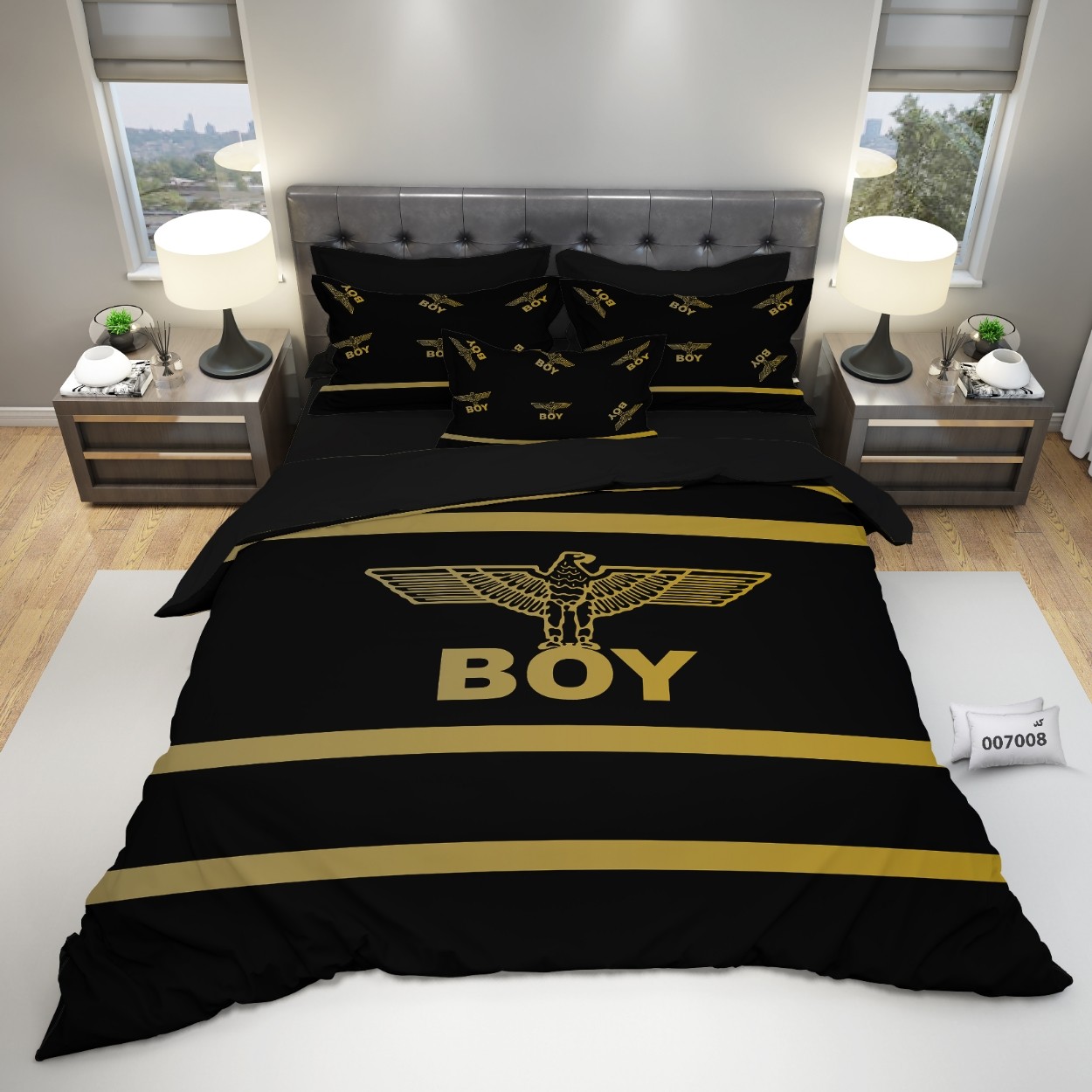 سرویس روتختی ایلا کد 7008 دونفره 6 تکه