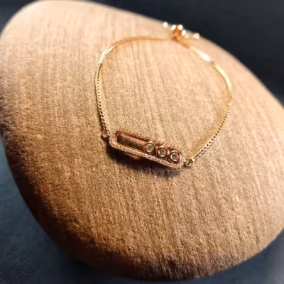 دستبند کرواتی طرح جواهر