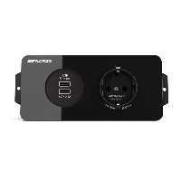 پریز رومیزی برق توکار فکتور مدل Factor FPO2
