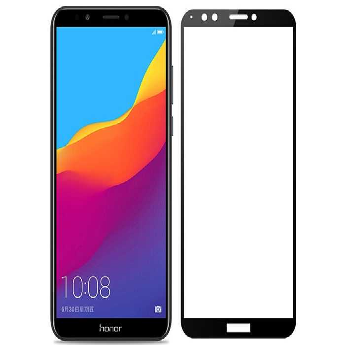 محافظ صفحه نمایش شیشه ای تمام چسب هواوی Full Glass TT Screen Protector Huawei Y7 Prime 2018
