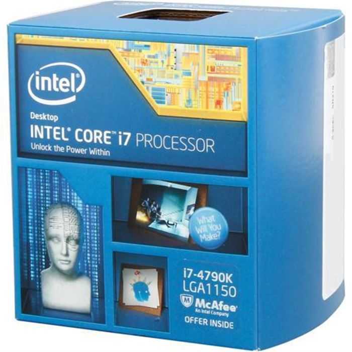 سی پی یو اینتل باکس Core i7-4790K CPU