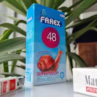 کاندوم فارکس مدل 48 super delay خاردار 
