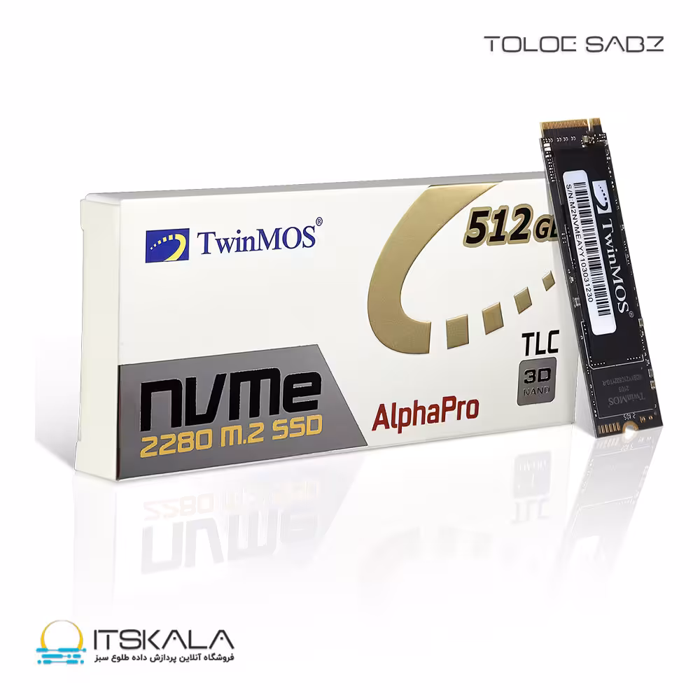 قیمت و خرید حافظه TwinMOS NVMe M.2 2280 SSD ظرفیت 512 گیگابایت | ITSKALA