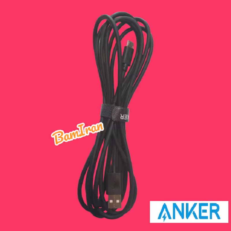 کابل بلند میکرو یو اس بی برند Anker انکر 