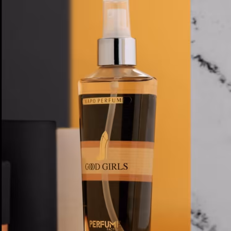 بادی اسپلش سه کاره  PERFUME FACTORY با رایحه گودگرل مشکی