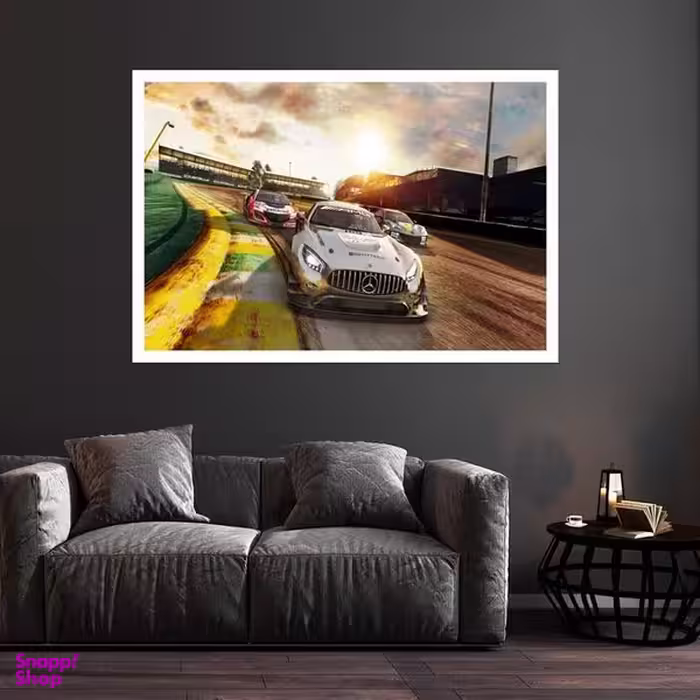 تابلو بکلیت طرح بازی Project CARS 3 مدل قاب شاسی W-s8865