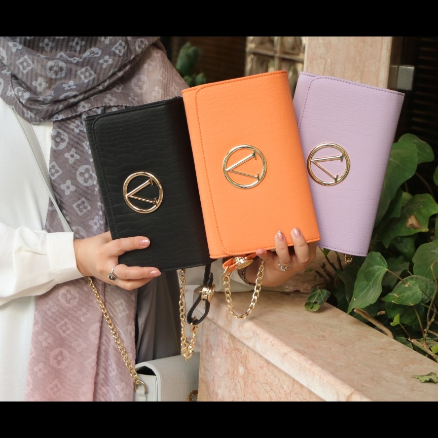 کیف زنانه دوشی چرم مصنوعی وارداتی