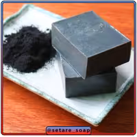 صابون زغال دستساز گیاهی ستاره