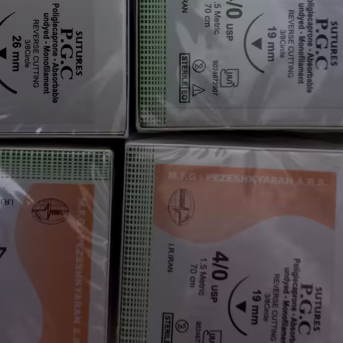 نخ مونوکریل 4 صفر سوزن کات بسته 12 عددبرند سوچرز