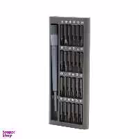 پیچ گوشتی ساعتی و سری پیچ گوشتی استارمکس مدل YP-SHS-15S025BS مجموعه 25 عددی