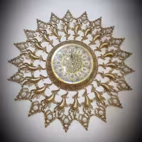 ساعت دیواری برنزی(برنجی)