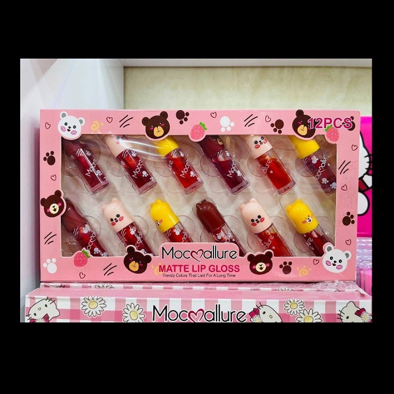 تینت مدل خرسی کیوت این تینت رنگ های جذابی داره بافتش کاملا سبکه پخش نمیشه ضد آب هست ونکته مهم ماندگاری بالایی داره  