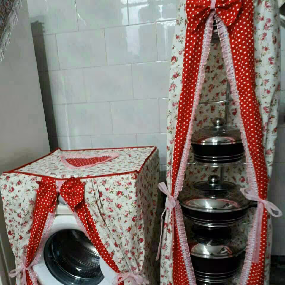 کاور پایه قابلمه پارچه  ای قابل شستشو 