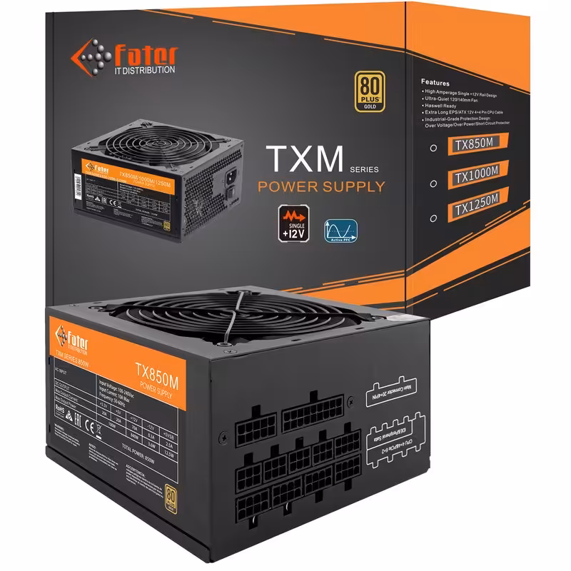 پاور فاطر  مدل TX850M