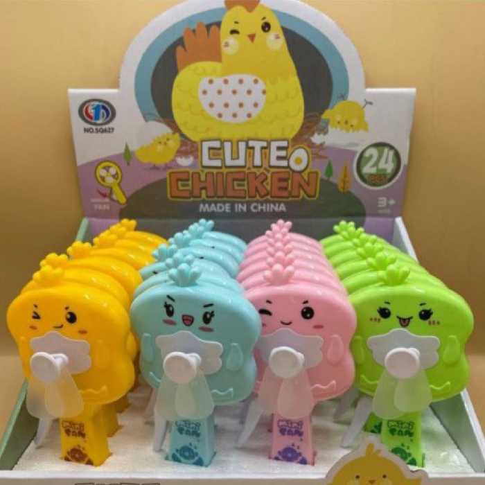 پنکه دستی طرح مرغ