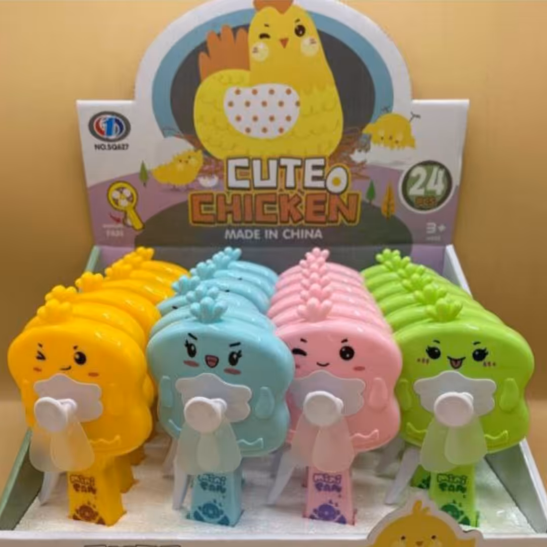 پنکه دستی طرح مرغ