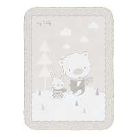 پتو مدل Winter blanket طرح خرس کیکابو Kikkaboo