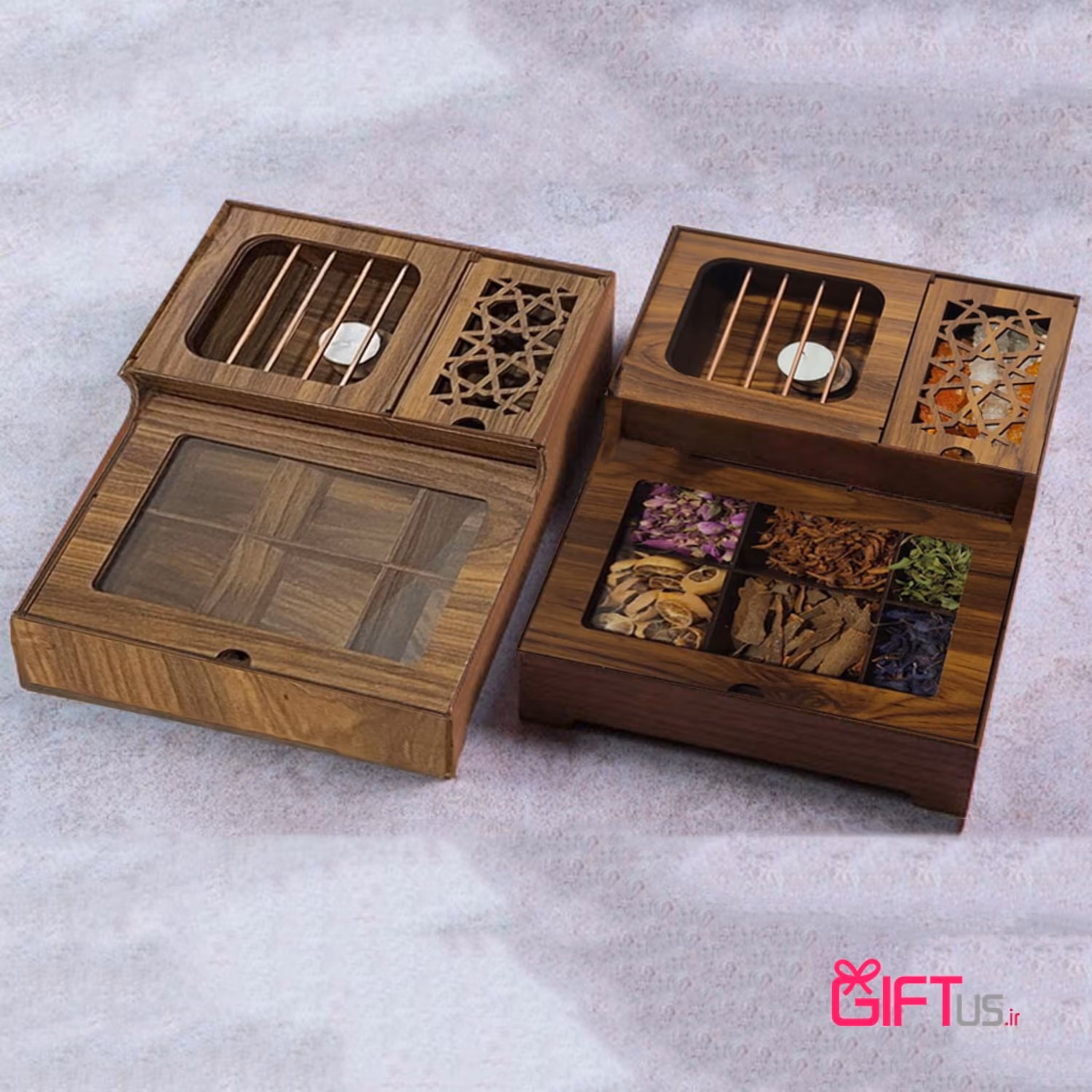 جعبه وارمردار بدون قوری