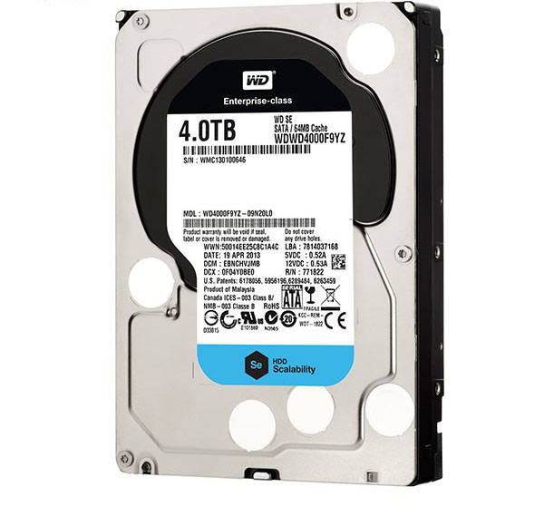 هارد دیسک اینترنال WD2000F9YZ وسترن دیجیتال سری SE ظرفیت 2 ترابایت
