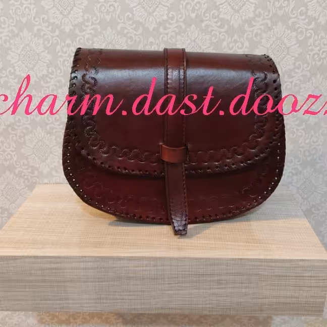 کیف چرم دست دوز  