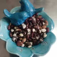 لوبیا چشم بلبلی دیم دهاتی و پاک کرده(900 گرمی)