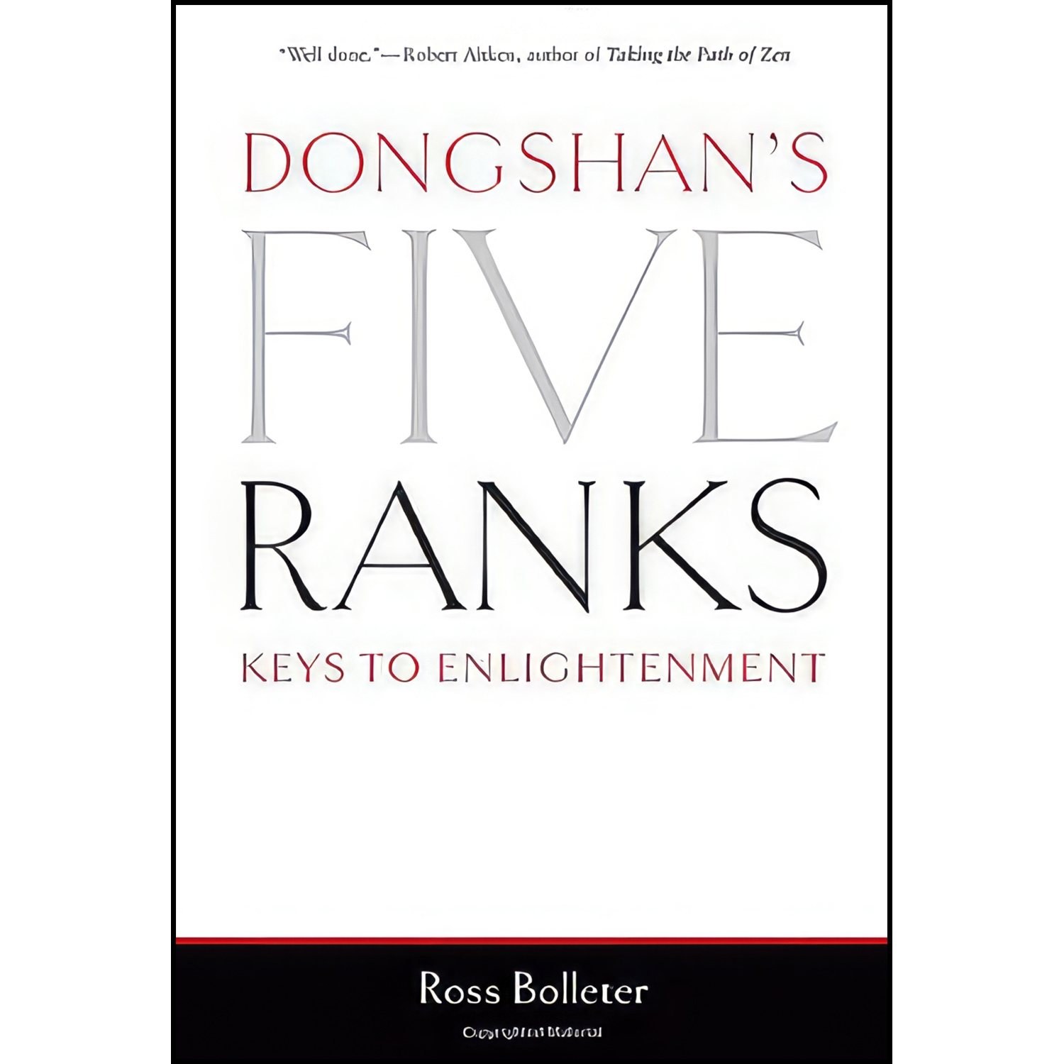 کتاب زبان اصلی Dongshans Five Ranks اثر Ross Bolleter