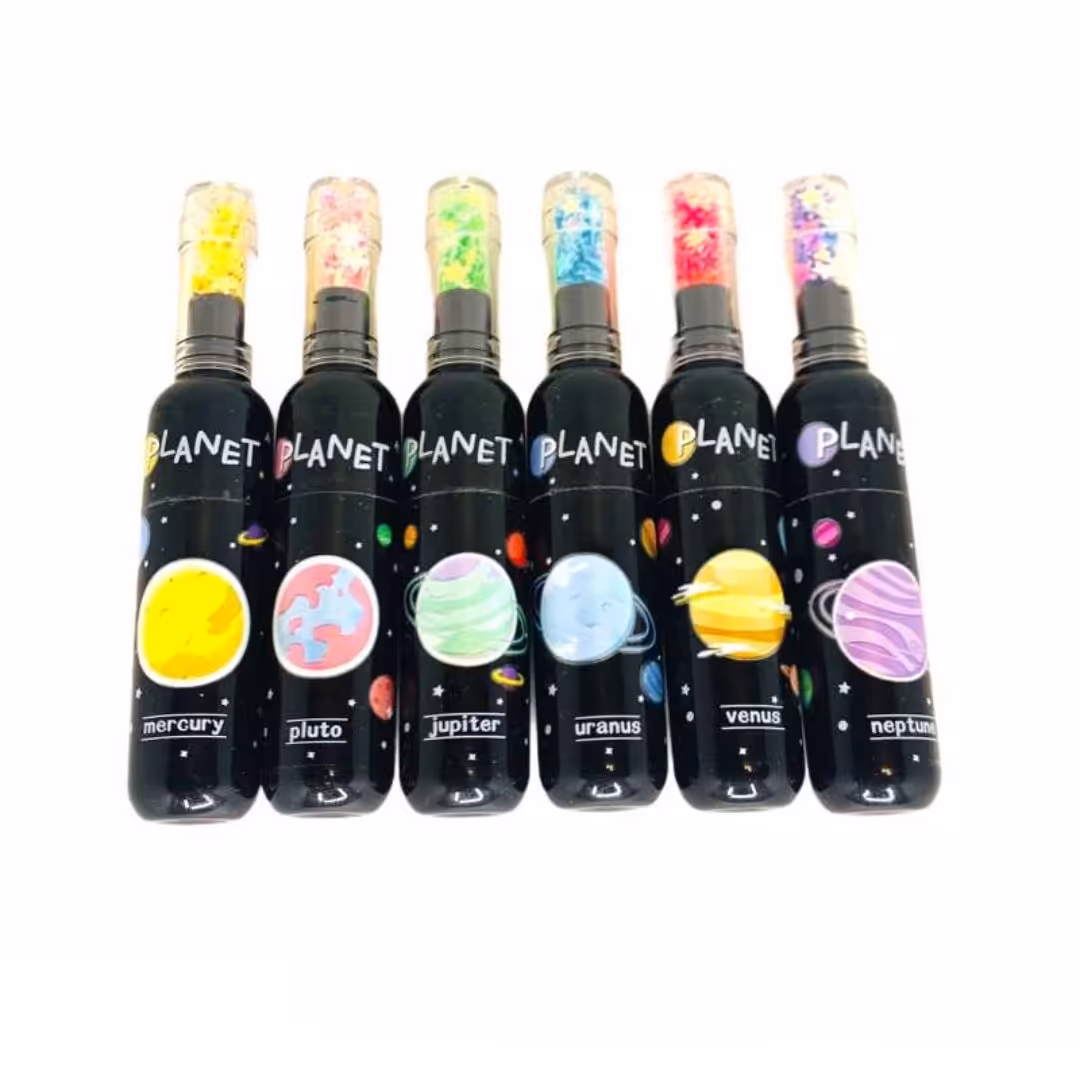 ماژیک علامت زن طرح کهکشان 6رنگ