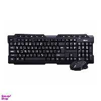 کیبورد و ماوس بی سیم مدل R KM815