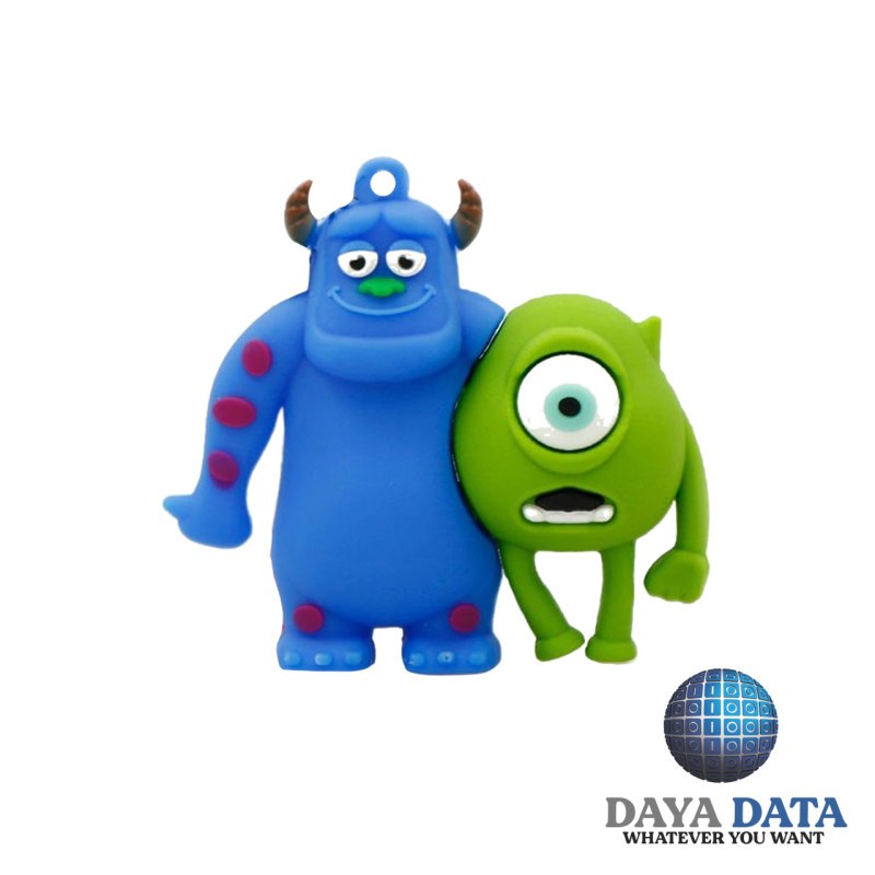 فلش مموری فانتزی دایا دیتا مایک و سالی مدلPC1067-1 ظرفیت16GB-USB2چند رنگ 