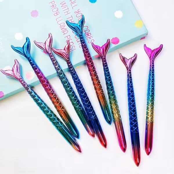 روان نویس فانتزی پری دریایی هولوگرامی /خودکار فانتزی پری دریایی 