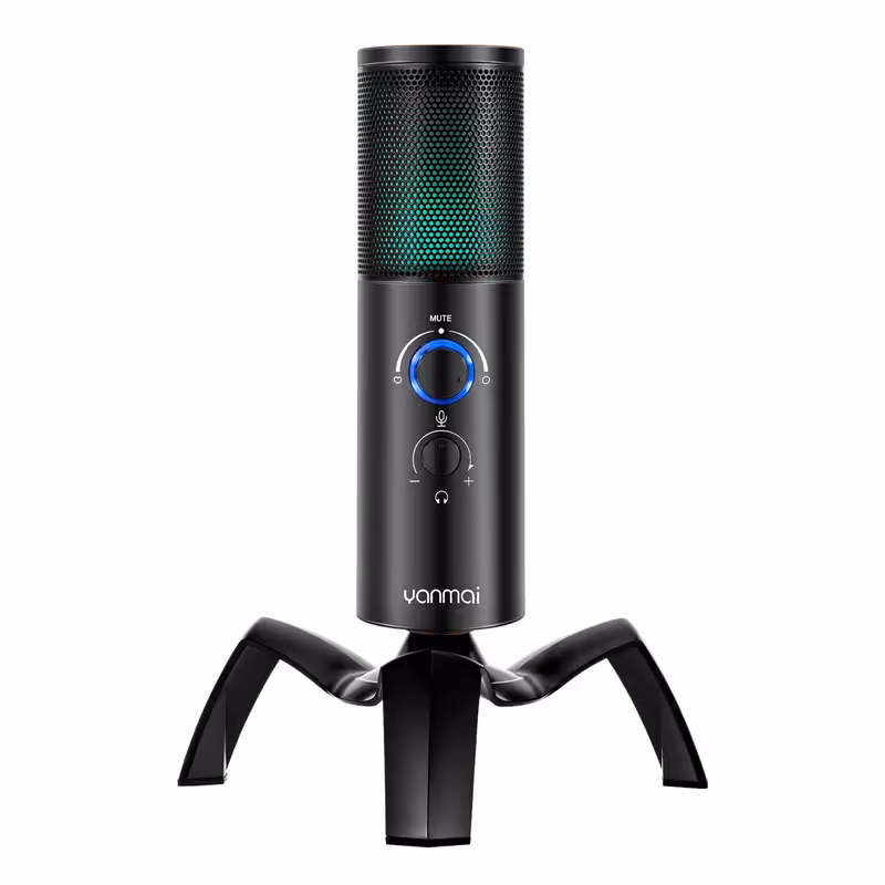 میکروفون رومیزی گیمینگ Yanmai Q18