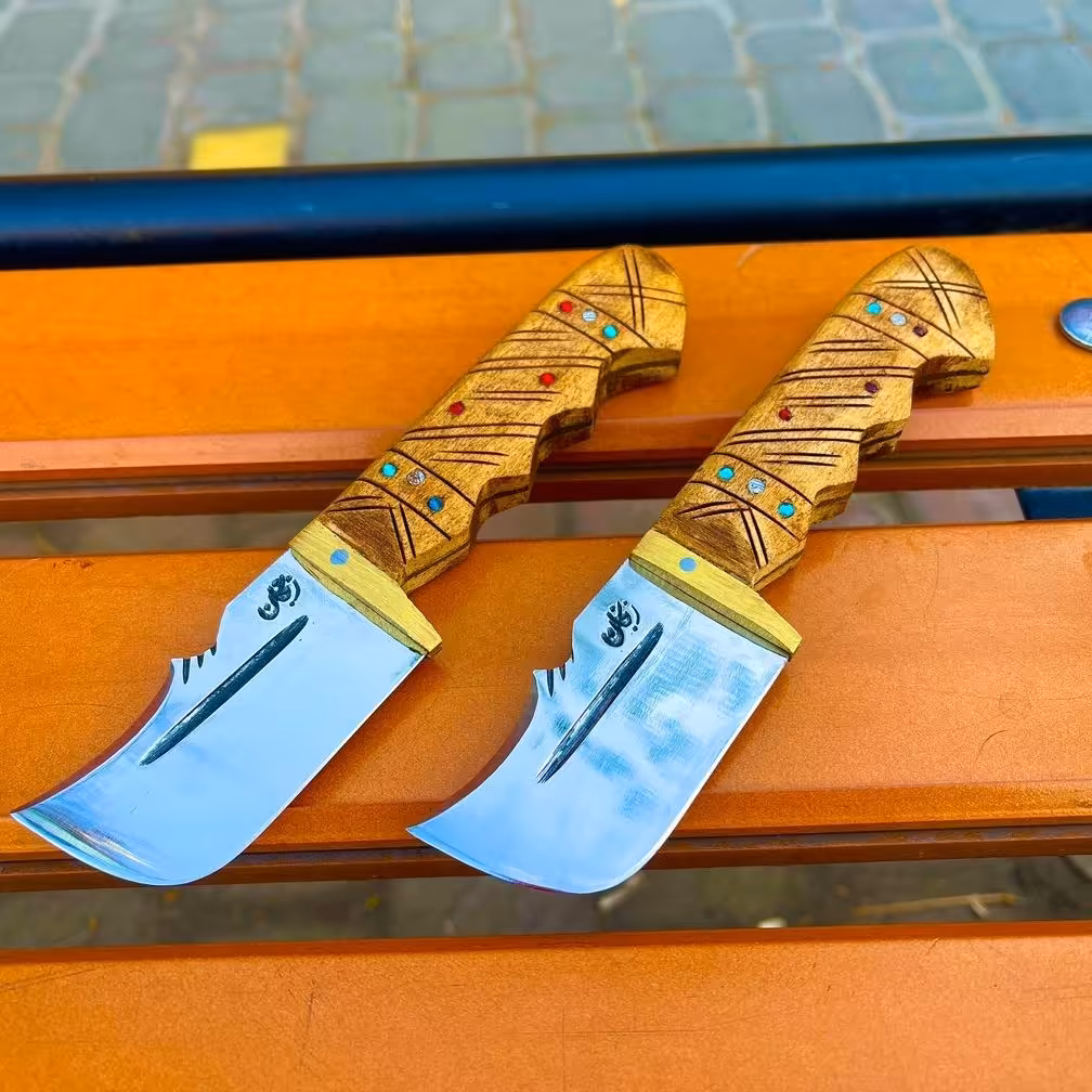 تیزی نگین دار براق زنجان ( غلاف رایگان ) 