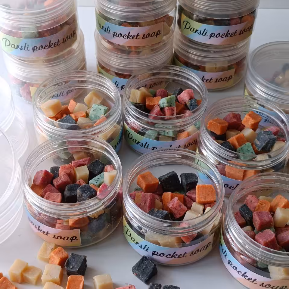 صابون  جیبی مخصوص مسافرت