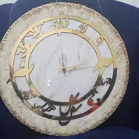 ساعت دیواری رزینی